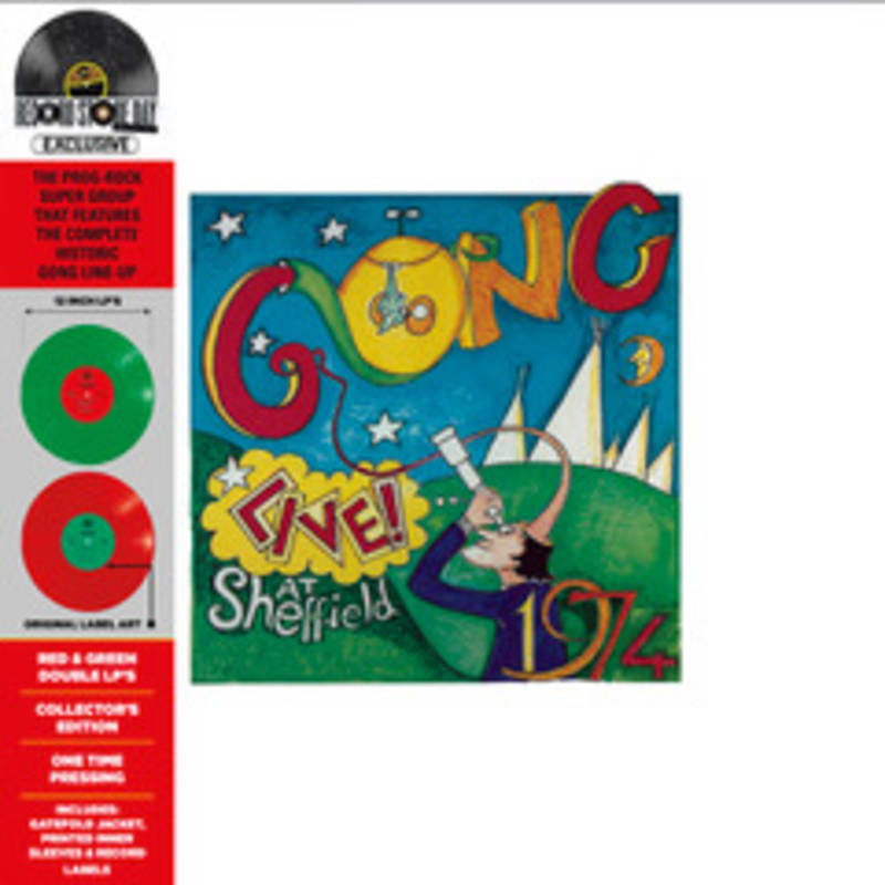 Live! At Sheffield 1974 (Colored Vinyl, Red, Green) (RSD Drop) (2 Lp's) - Gong