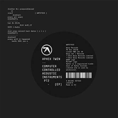 Computer Controlled Acoustic Instruments PT 2 (Extended Play, Digital Download Card) - Aphex Twin