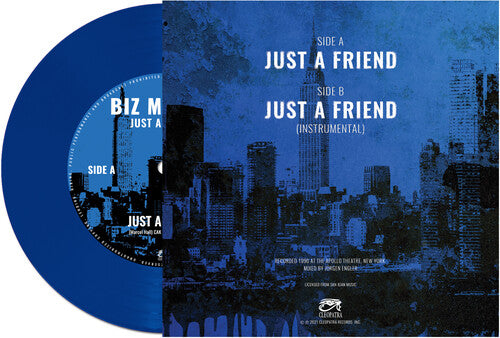 Just A Friend (Colored Vinyl, Blue, Remixed, Remastered) (7" Single) - Biz Markie
