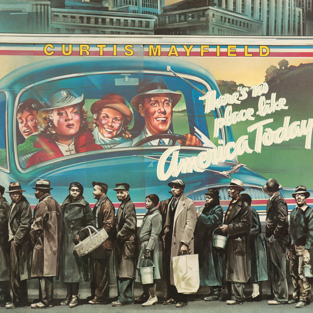 There's No Place Like America (1LP blue vinyl) - Curtis Mayfield
