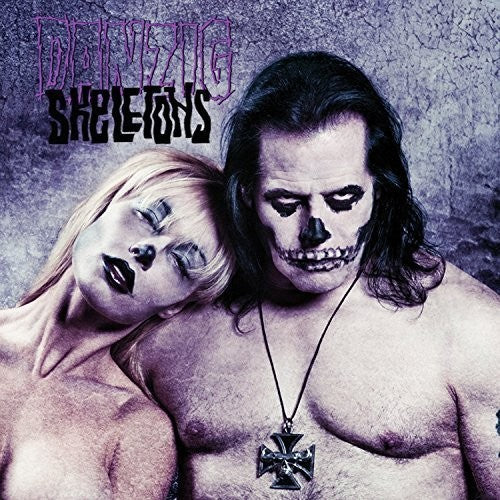 Skeletons (Purple & White Swirl w/ Black Splatter (Indie Exclusive) - Danzig