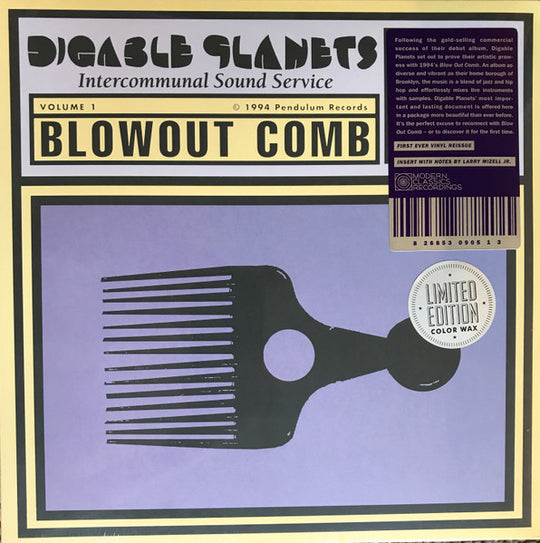 Blowout Comb (Dazed & Amazed Duo Colored Vinyl) (2 Lp's) - Digable Planets