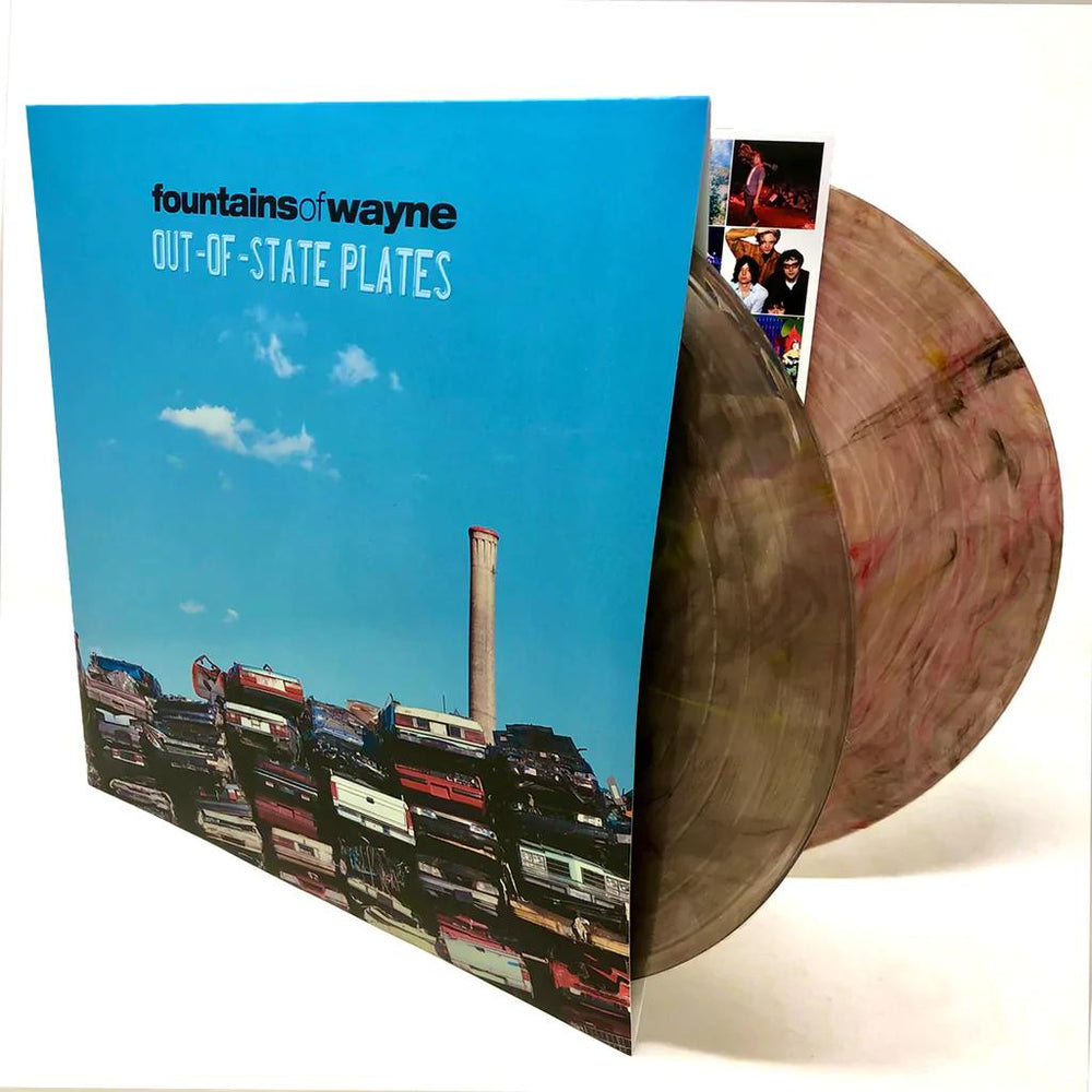 Out-of-state Plates (Junkyard Swirl Colored Vinyl, Gatefold LP Jacket) (2 Lp's) - Fountains of Wayne