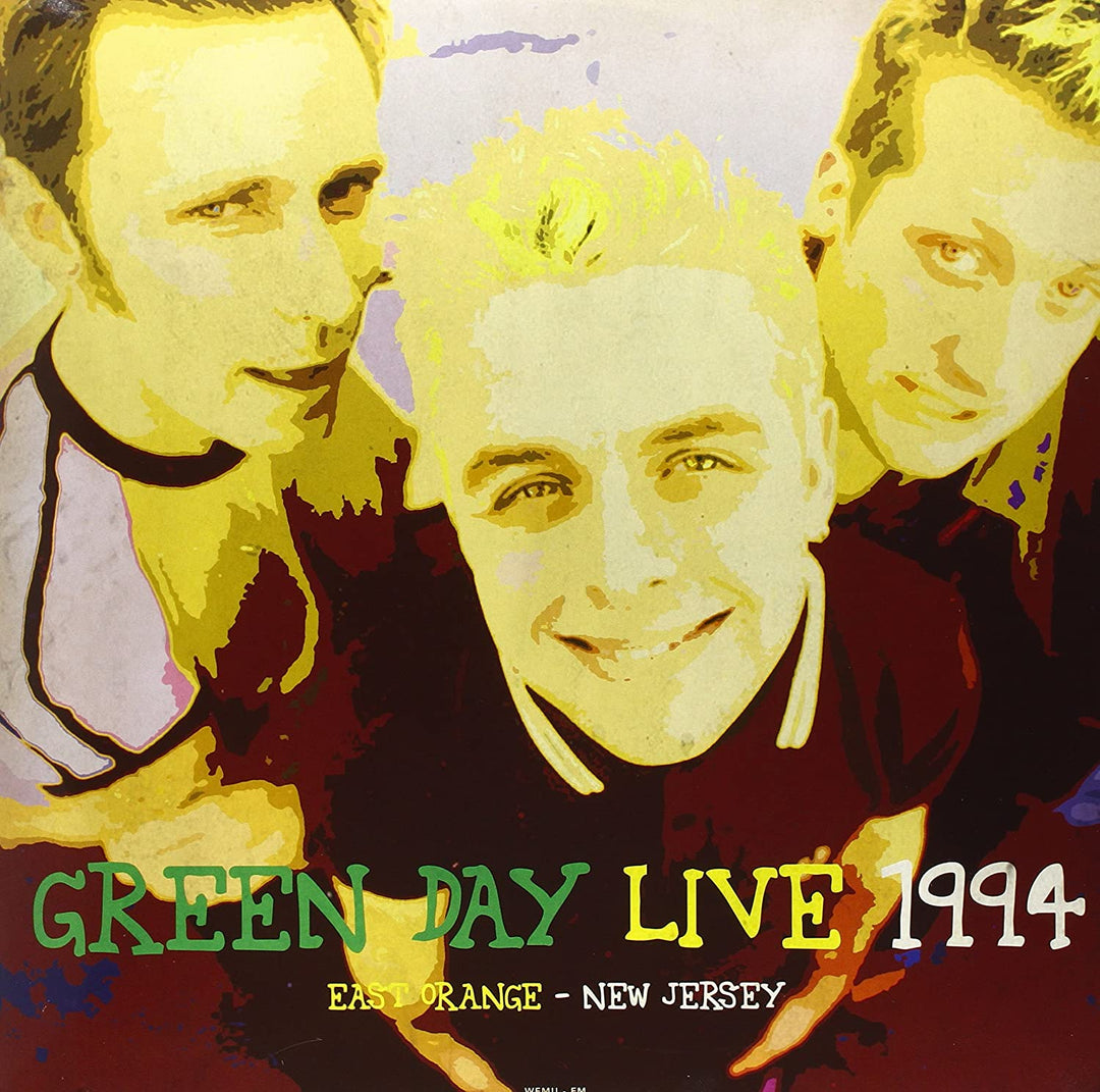Live At Wfmu-Fm East Orange New Jersey August 1st 1994 (Green Vinyl) - Green Day