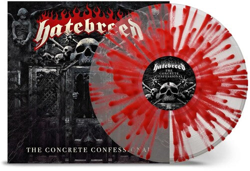 The Concrete Confessional (Colored Vinyl, Clear Vinyl, Red, Splatter) - Hatebreed
