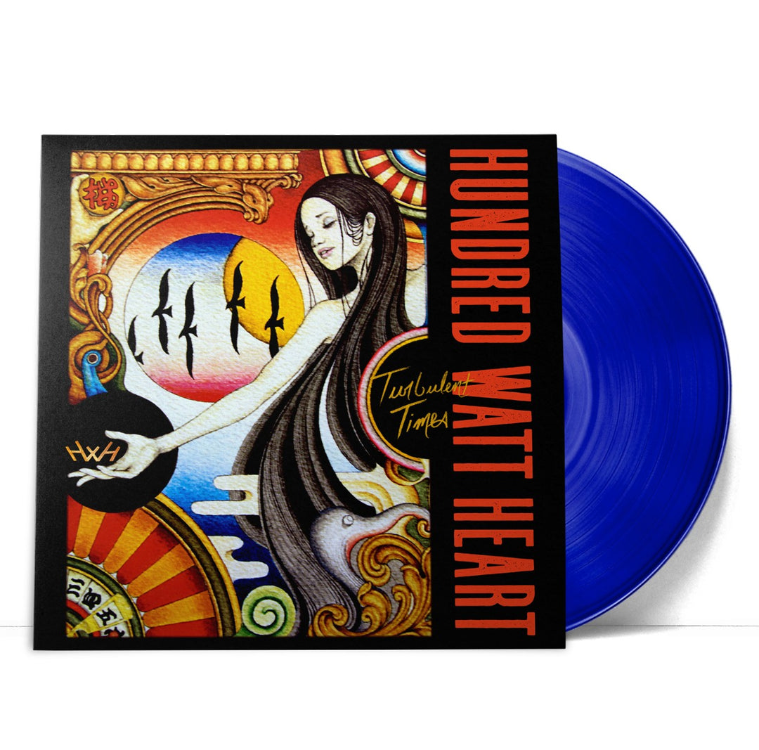 Turbulent Times (Limited Edition, 180 Gram Translucent Blue Vinyl) - Hundred Watt Heart