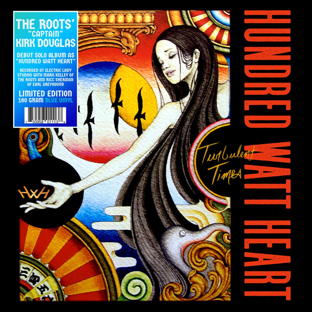 Turbulent Times (Limited Edition, 180 Gram Translucent Blue Vinyl) - Hundred Watt Heart