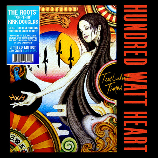 Turbulent Times (Limited Edition, 180 Gram Translucent Blue Vinyl) - Hundred Watt Heart