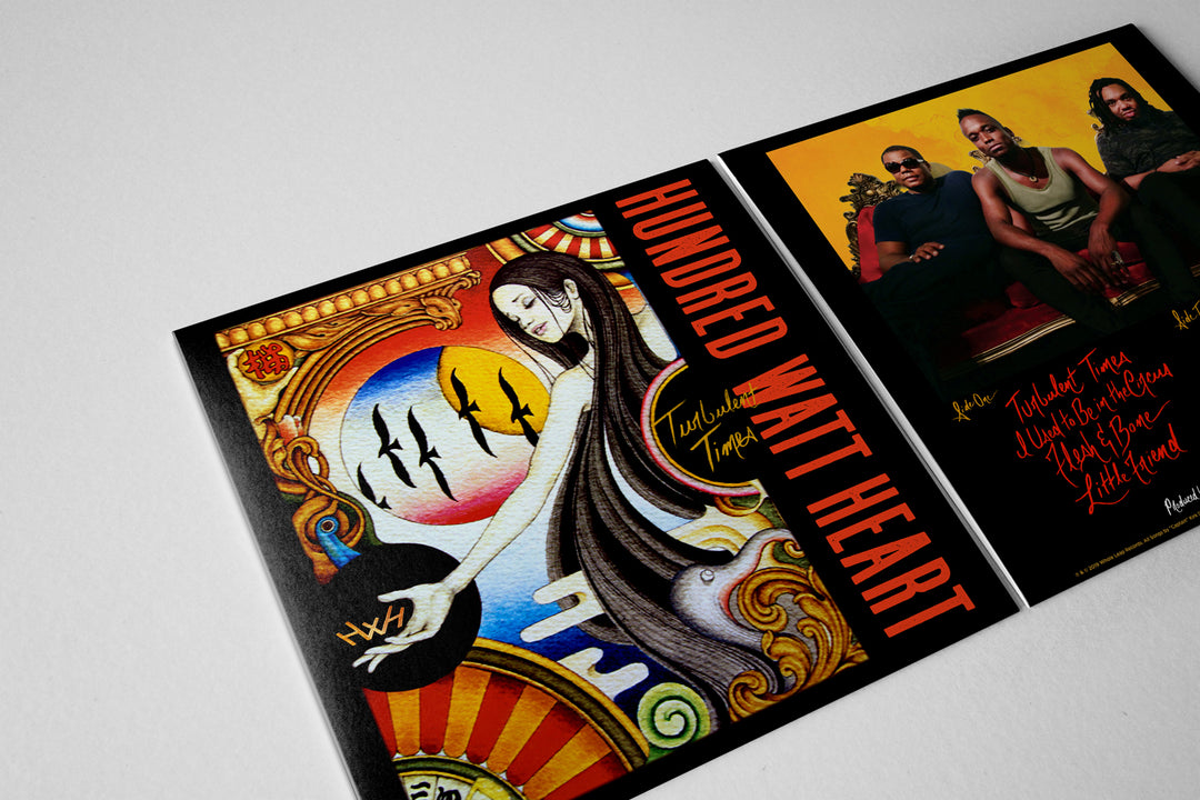 Turbulent Times (Limited Edition, 180 Gram Translucent Blue Vinyl) - Hundred Watt Heart