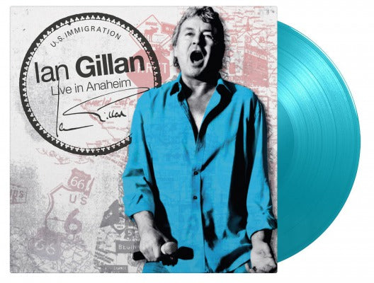 Live In Anaheim (Limited Edition, Gatefold, 180-Gram Turquoise Colored Vinyl) [Import] (2 Lp's) - Ian Gillan