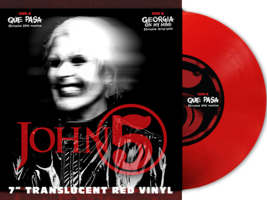 Que Pasa / Georgia On My Mind (Limited Edition, Translucent Red Colored Vinyl) (7" Single) - John 5 & The Creatures