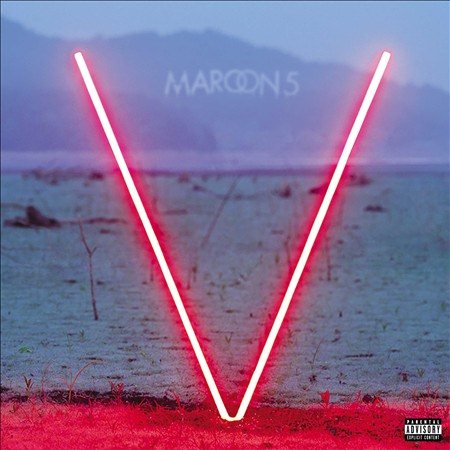 V [Explicit Content] (Colored Vinyl, Red) - Maroon 5