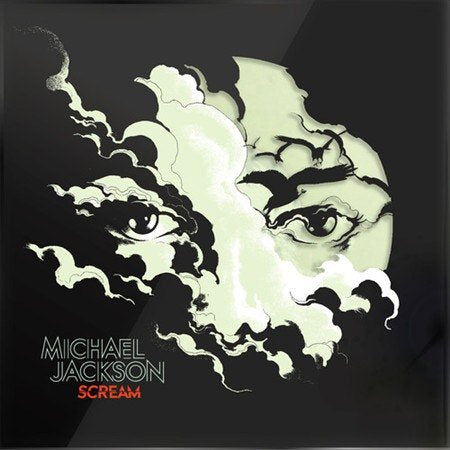 SCREAM (Glow in the dark and Translucent Blue w/ Luminous Splatter) - Michael Jackson