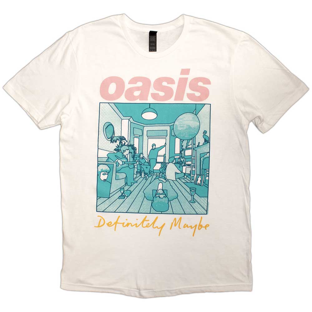 Definitely Maybe Illustration Colour - Oasis White