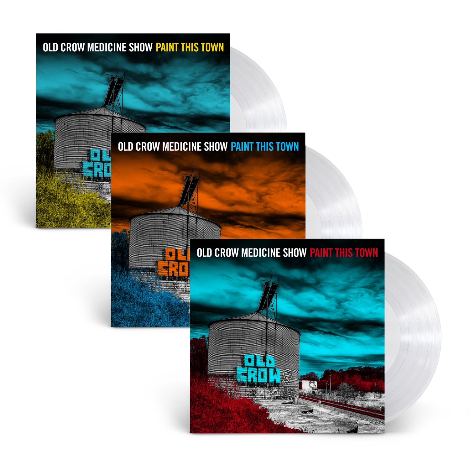 Paint This Town [Random Jacket Clear LP] - Old Crow Medicine Show