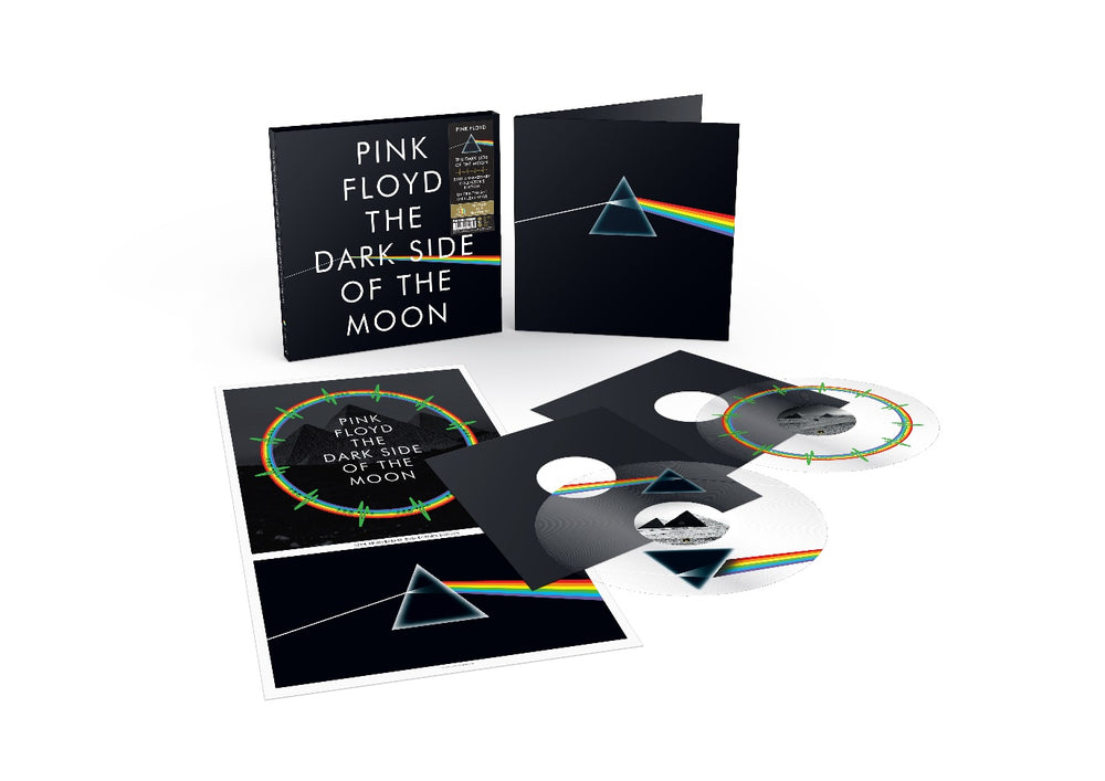 The Dark Side Of The Moon (50th Anniversary) (2023 Remastered) (2LP UV Printed Clear Vinyl Collector's Edition) (2 Lp's) - Pink Floyd