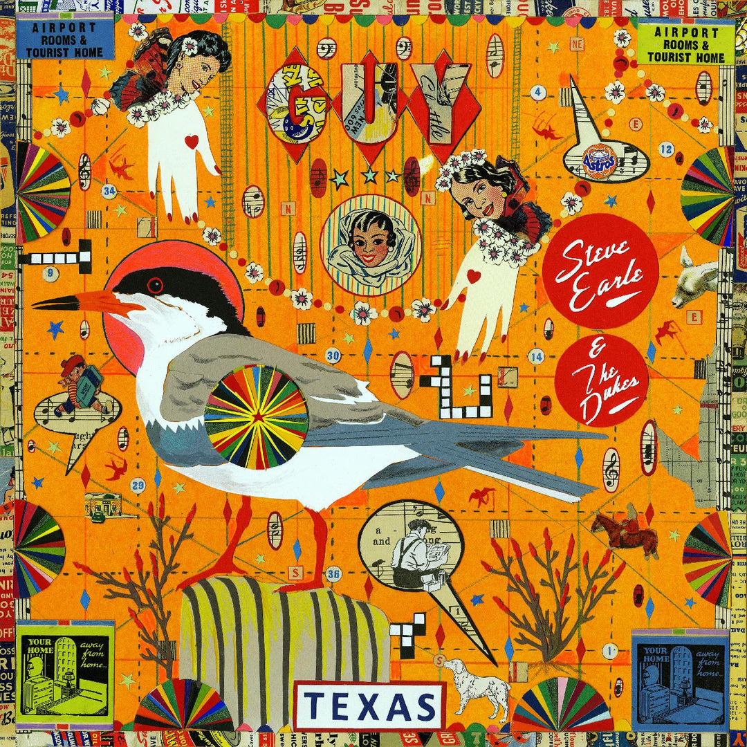 GUY (2LP, Orange and Red Swirl Color Vinyl) - Steve And The Dukes Earle