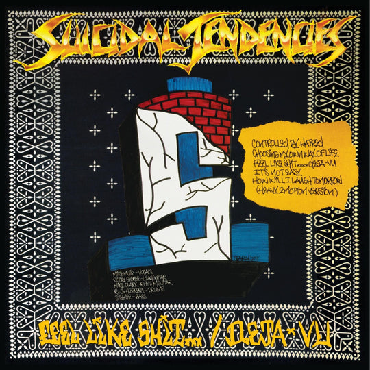Controlled By Hatred/Feel Like Shit...Deja Vu (Indie Excliusive, Friut Punch Colored Vinyl) - Suicidal Tendencies