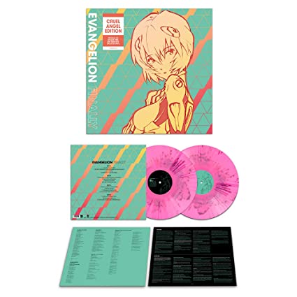 Evangelion Finally (Colored Vinyl, Pink) (2 Lp's) - Yoko Takahashi & Megumi Hayashibara