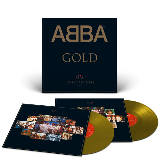Gold: Greatest Hits (180 Gram Vinyl, Colored Vinyl, Gold) (2 Lp's) - ABBA