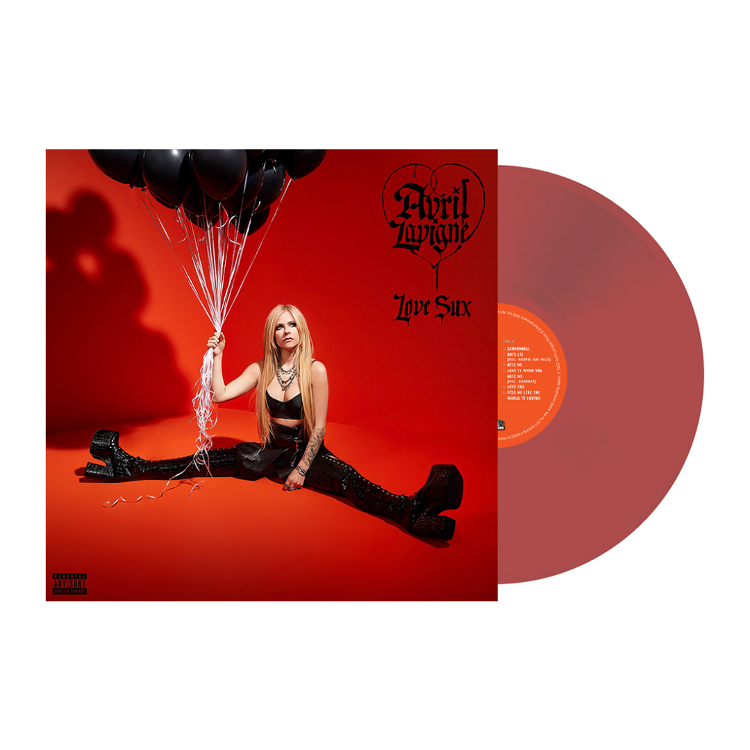 Love Sux [Explicit Content] (Indie Exclusive, Transparent Red Vinyl) - Avril Lavigne