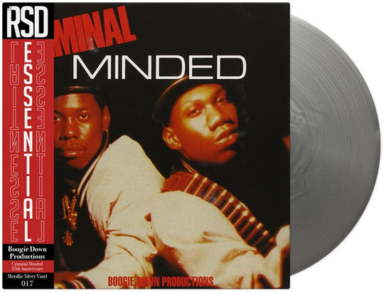 Criminal Minded (RSD Exclusive, Colored Vinyl, Silver) - Boogie Down Productions