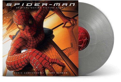 Spider-Man (Original Score) (Colored Vinyl, Silver, 180 Gram Vinyl, Gatefold LP Jacket, Poster) - Danny Elfman
