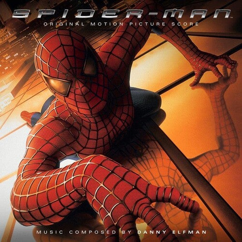 Spider-Man (Original Score) (Colored Vinyl, Silver, 180 Gram Vinyl, Gatefold LP Jacket, Poster) - Danny Elfman