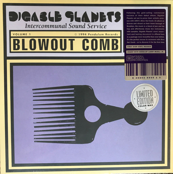 Blowout Comb (Dazed & Amazed Duo Colored Vinyl) (2 Lp's) - Digable Planets