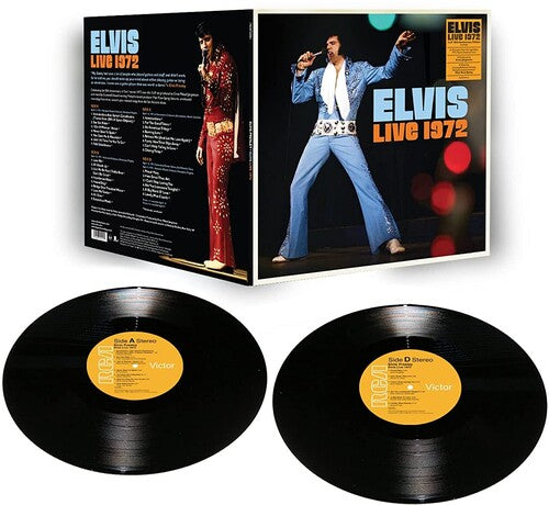 Elvis Live 1972 (Gatefold LP Jacket) (2 Lp's) - Elvis Presley