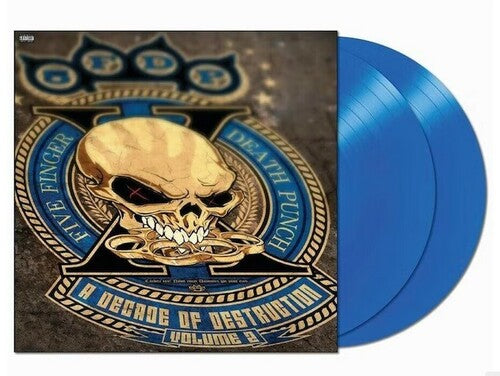A Decade Of Destruction: Vol 2 [Explicit Content] (Colored Vinyl, Cobalt Blue, Limited Edition, Gatefold LP Jacket) (2 Lp's) - Five Finger Death Punch