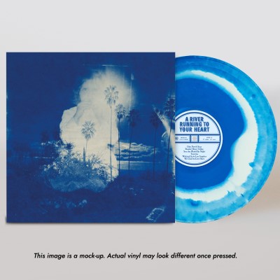 A River Running to Your Heart (Blue, Cream, Colored Vinyl, Indie Exclusive, Limited Edition) - Fruit Bats