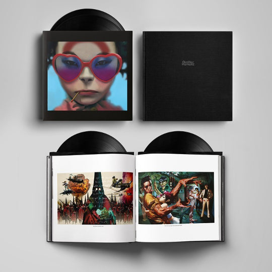 Humanz: Deluxe Edition [Explicit Content] (Hardcover Book) [Import] (2 Lp's) - Gorillaz