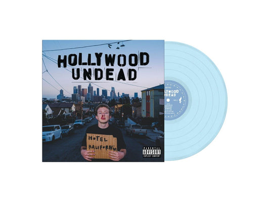 Hotel Kalifornia [Explicit Content] (Indie Exclusive, Baby Blue Colored Vinyl, Deluxe Edition) (2 Lp's) - Hollywood Undead