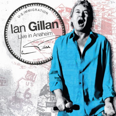 Live In Anaheim (Limited Edition, Gatefold, 180-Gram Turquoise Colored Vinyl) [Import] (2 Lp's) - Ian Gillan
