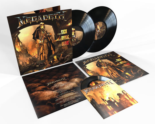 The Sick, The Dying… And The Dead! [Deluxe 2 LP/7" Single] - Megadeth