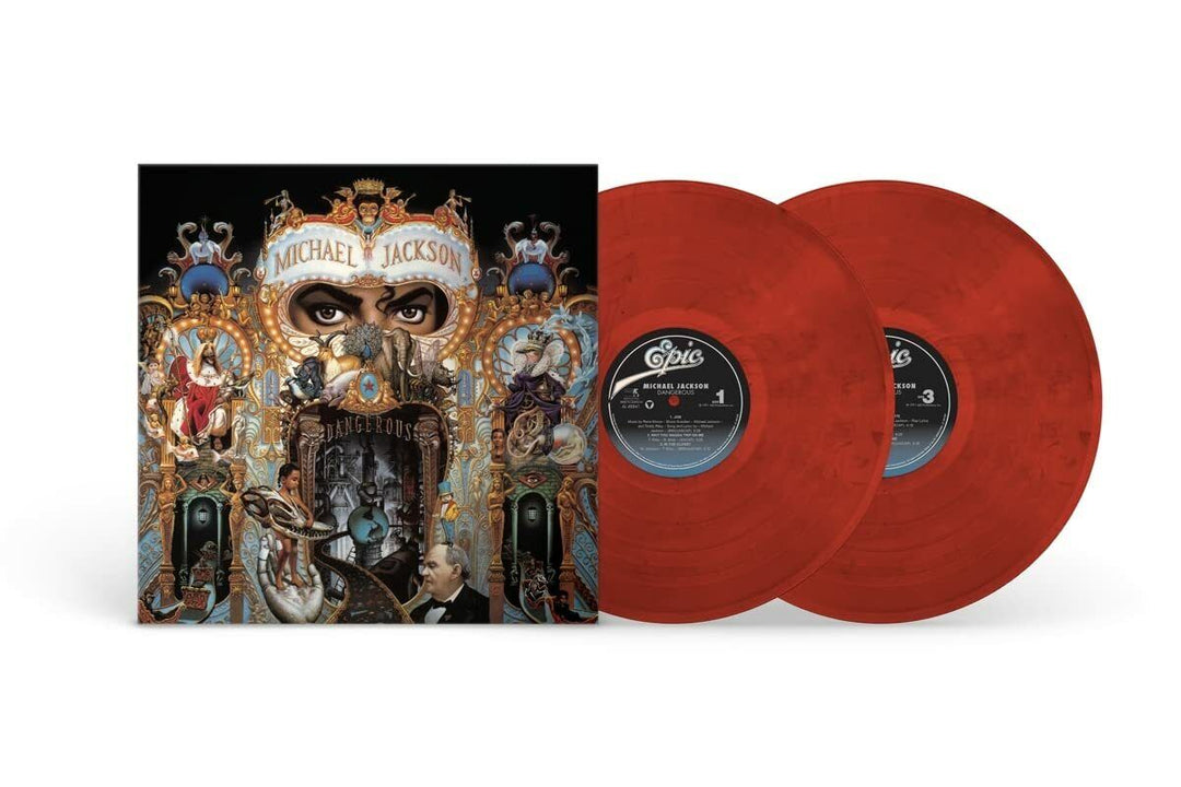Dangerous (Limited Edition) (Red Vinyl) [Import] - Michael Jackson