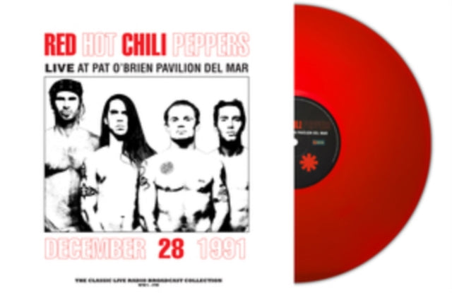 Live at Pat O'Brien Pavilion, Del Mar, CA, December 28th 1991 (180 Gram Red Vinyl) [Import] - Red Hot Chili Peppers
