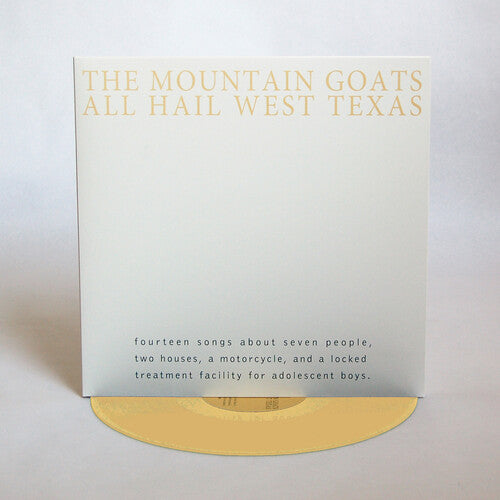 All Hail West Texas (Indie Exclusive, Colored Vinyl, Yellow, Gatefold LP Jacket, Reissue) - The Mountain Goats