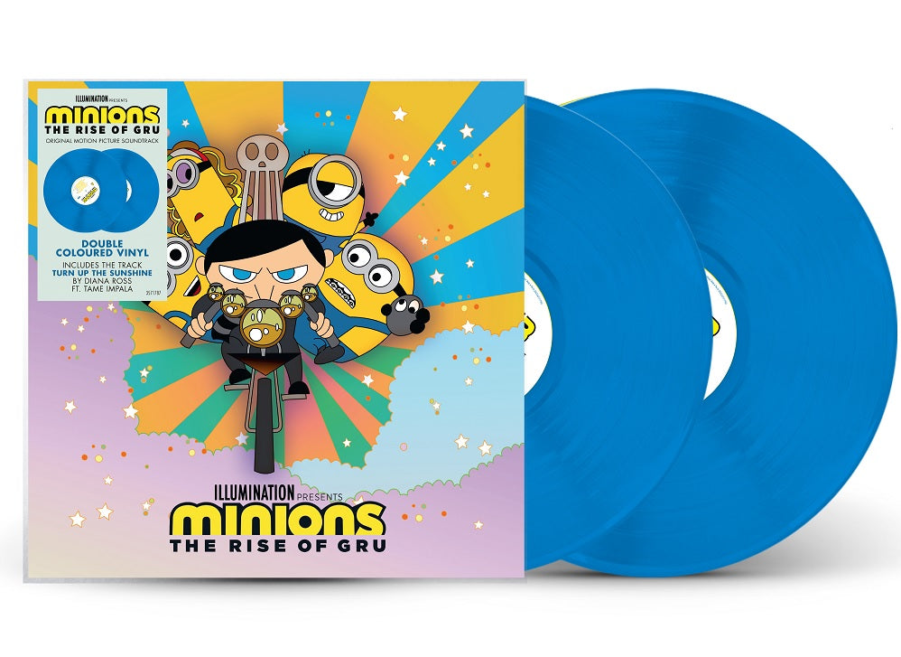 Minions: The Rise Of Gru (Colored Vinyl, Sky Blue, Indie Exclusive) (2 Lp's) - Various Artists