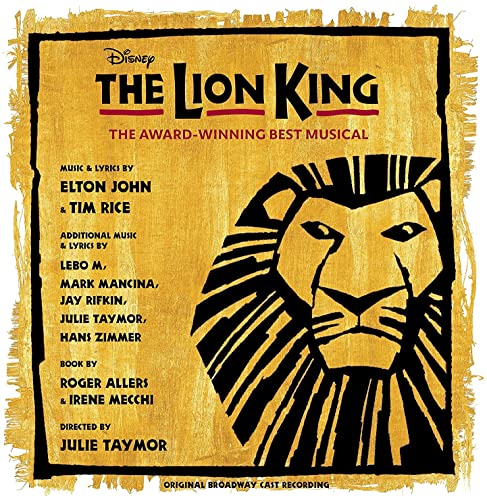The Lion King: Original Broadway Cast [Yellow/Black Splatter 2 LP] - Various Artists