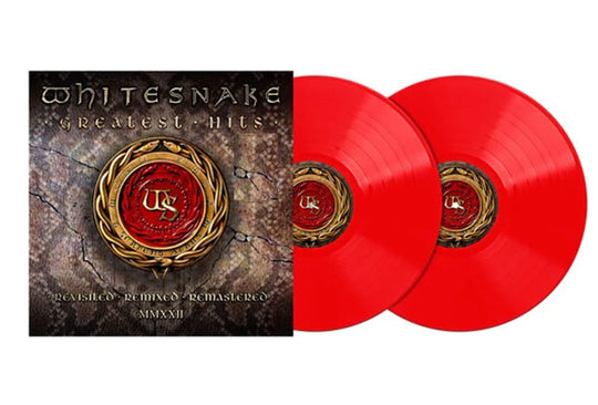 Greatest Hits (Limited Edition, Red Vinyl) [Import] (2 Lp's) - Whitesnake